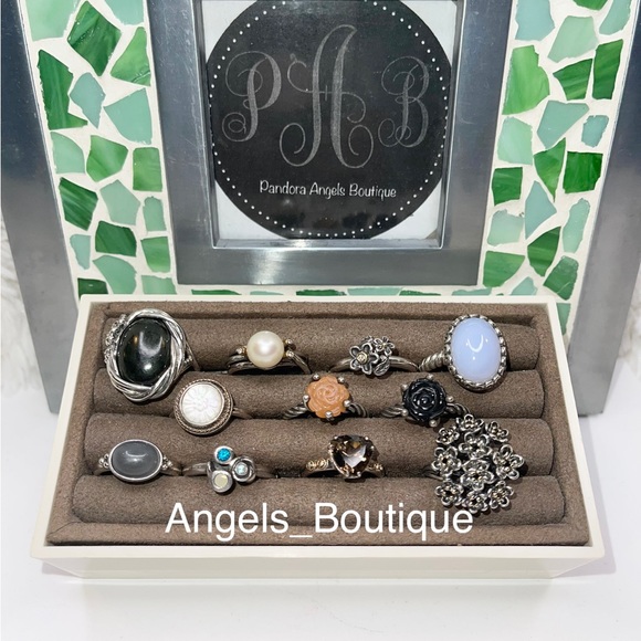 JUST SHARING MY PERSONAL PANDORA RING COLLECTION - Picture 3 of 4